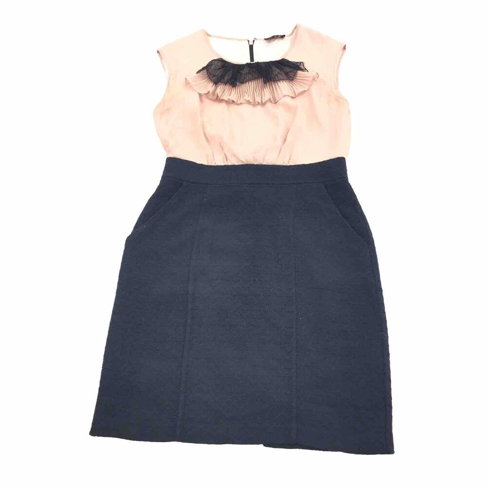 The Limited Sleeveless Cocktail Dress Size 8 Womens Pink Black Party Career M
